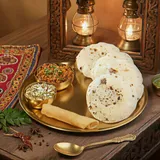 Sev Tamatar Sabji With Multigrain Chapati