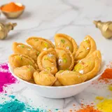Desi Ghee Gujiya Kesar Phiki