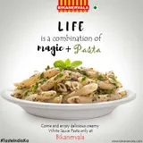 Pasta In White Sauce