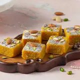 Khoya Kesar Burfi