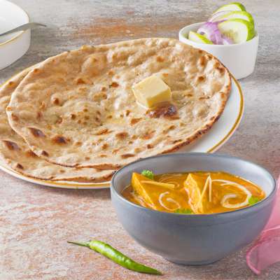 Shahi Paneer with Salad & Roti (3 pcs)