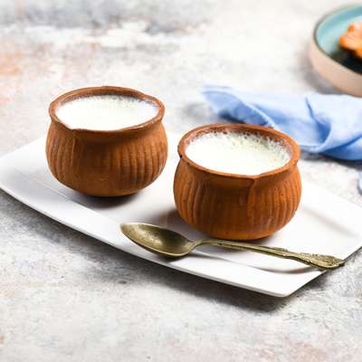 Plain Dahi Plate