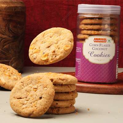 Cornflakes Coconut Cookies Box