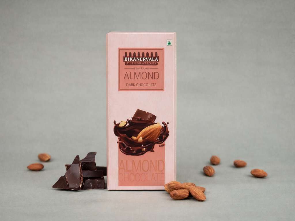 55% Almond Chocolate Bar 100G