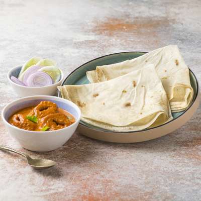 Hyderabadi Chaap With Rumali Roti