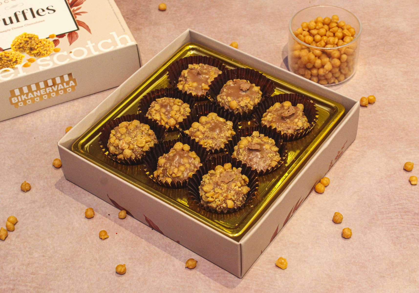 Butterscotch Truffle Box (9Pcs.)