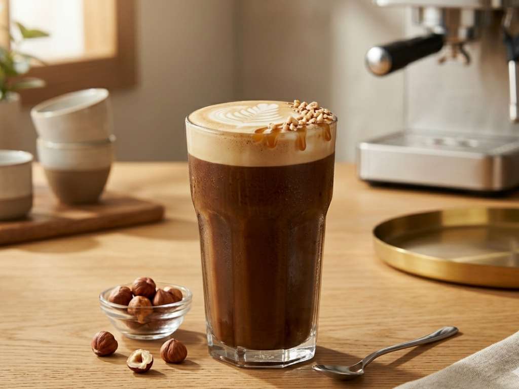 Hazelnut Latte Hot