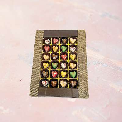 Chocolate Message Box 24 Pc