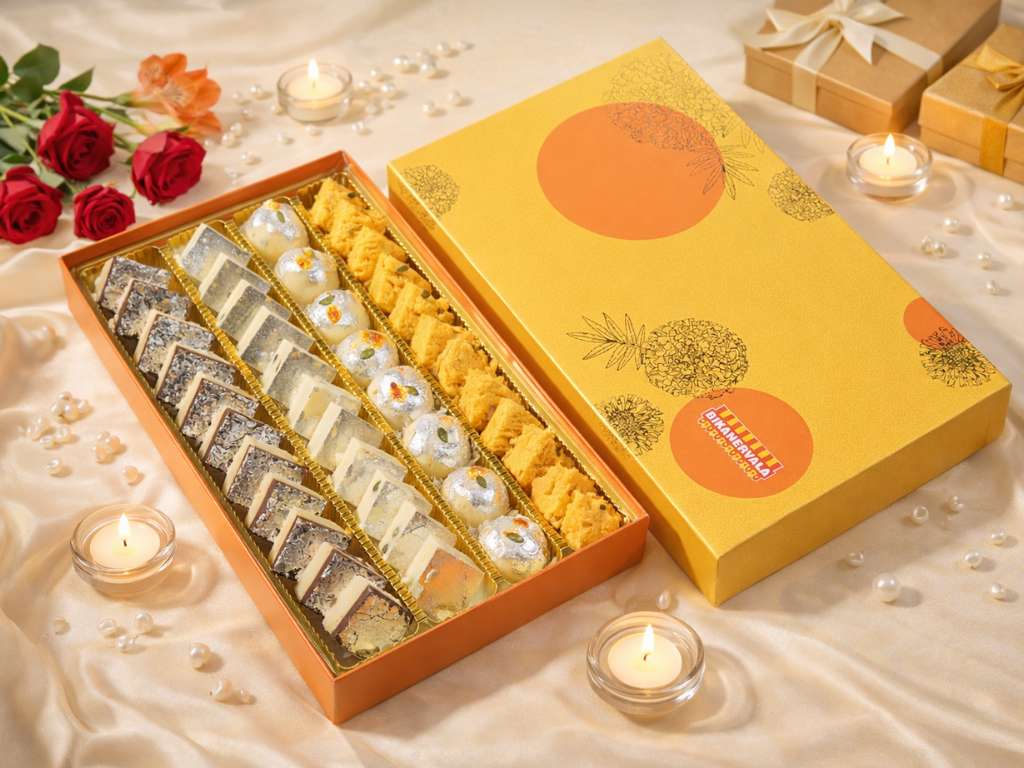 Assorted Golden Khoya Sweet Box