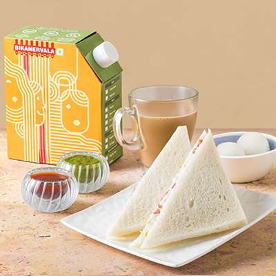 ChaiBite - Veg Sandwich Combo