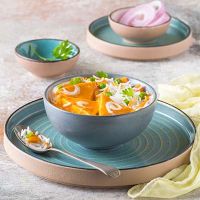 Shahi Paneer With Rice 350g