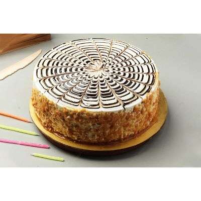 Butterscotch Crunchy Cake