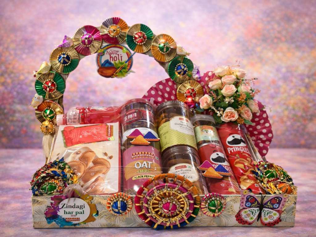Saffron Splash Holi Hamper