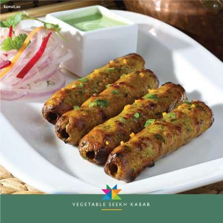 Veg. Seekh Kabab