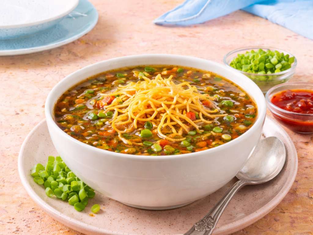 Vegetable Manchow Soup