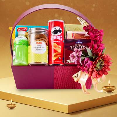 Deluxe Diwali Snack & Treat Hamper