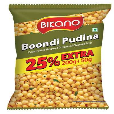 Boondi Pudina 200g Plus 50g