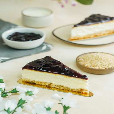 Pastry Blueberry Cheesecake