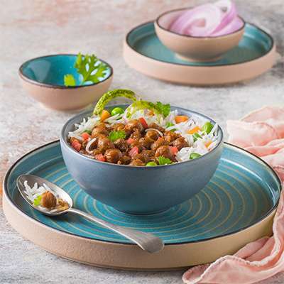 Chole with Rice