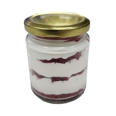 Red Velvet Cake Jar
