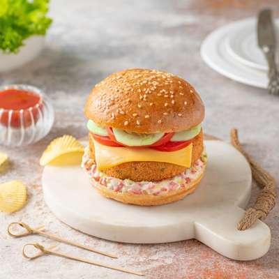 Veg. Cheese Burger