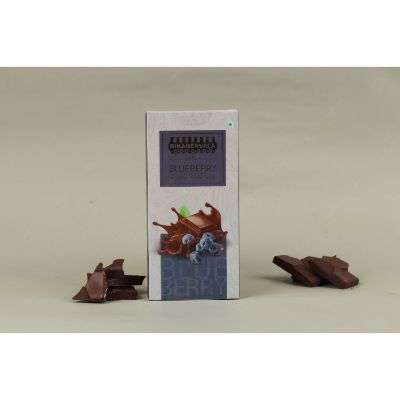 55% Blueberry Chocolate Bar 100G