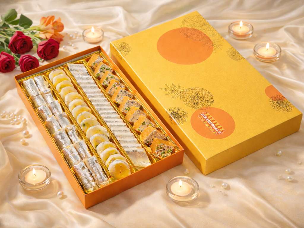 Assorted Diamond Sweets Box