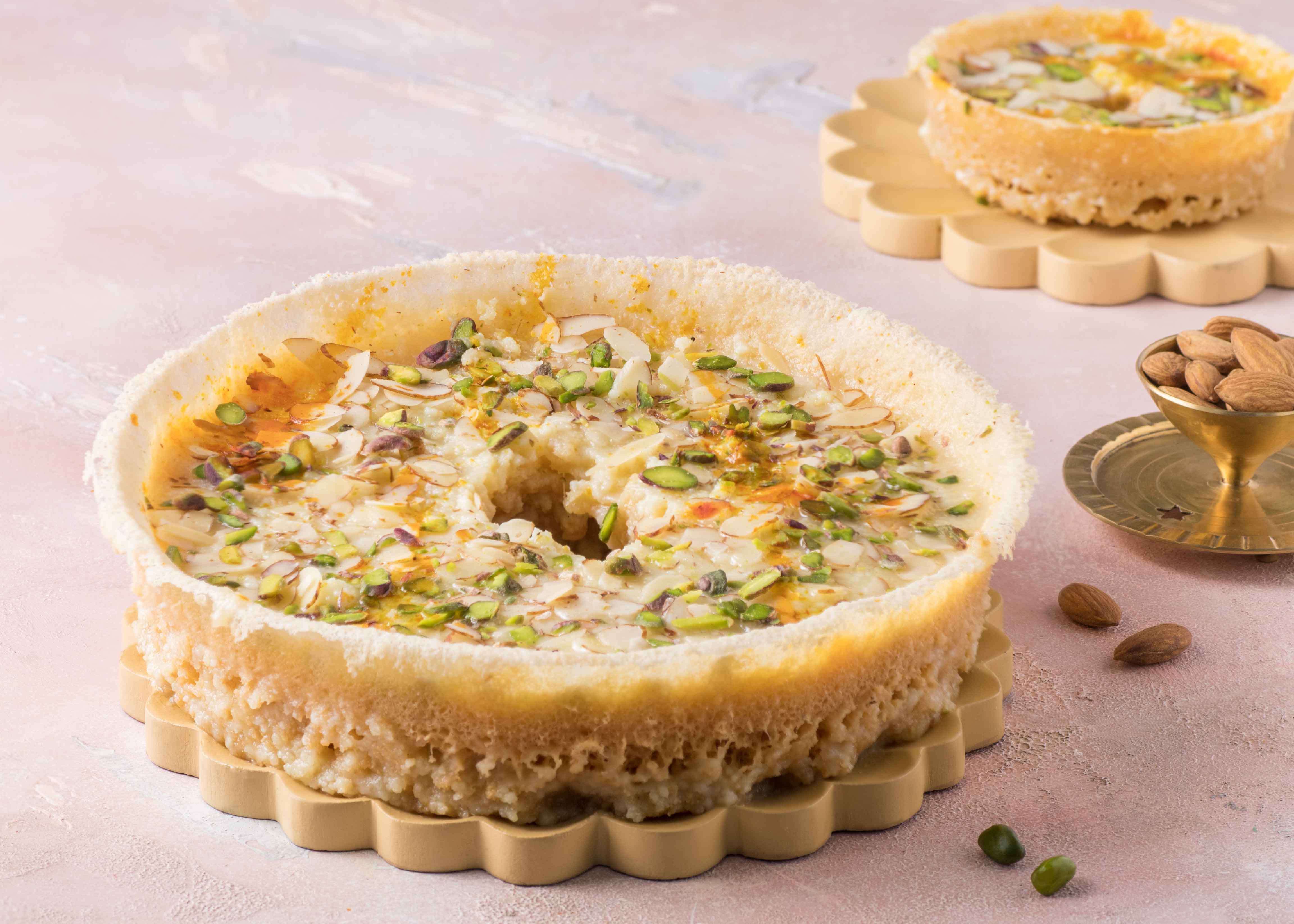 Ghewar Rabri Sweet Box (500g)