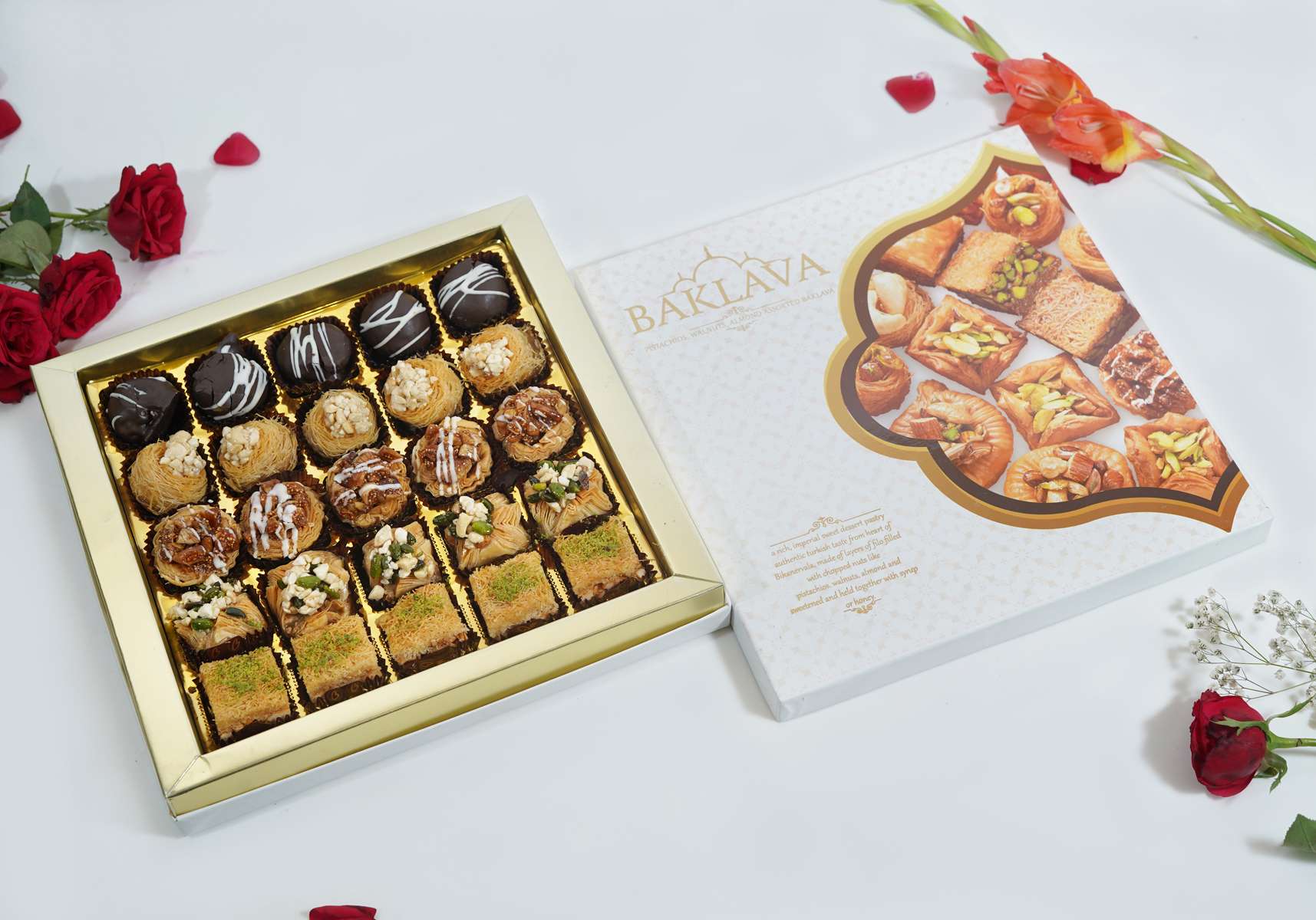 Assorted Baklava Twenty Five Pcs.