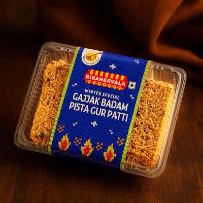 Gajjak Badam Pista Gur Patti 400g