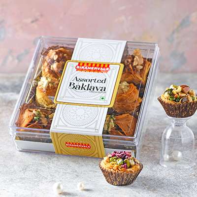 Assorted Baklava Nine Pcs
