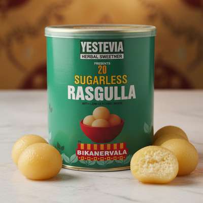 Stevia Rasgulla Tin 1 kg