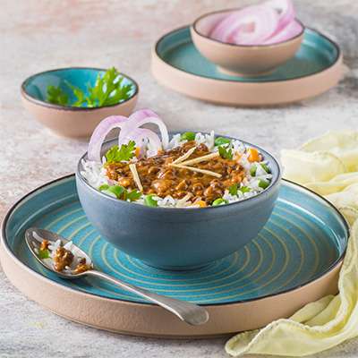 Dal Makhani with Rice