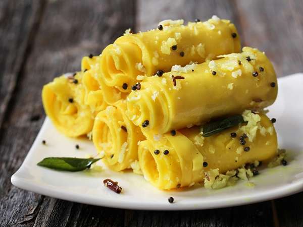 Dhokla Khandavi.