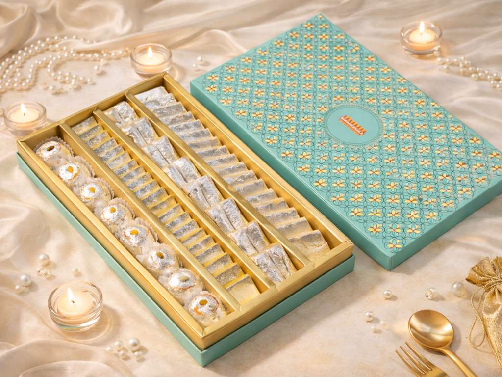 Assorted Golden Super Kaju Sweet Box
