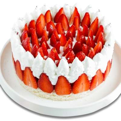 Cake Fresh Strawberry -1 Kg
