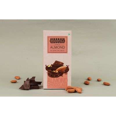 Chocolate Bar Almond 100g