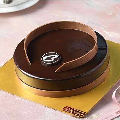 24K Chocolate Truffle Belgian Cake