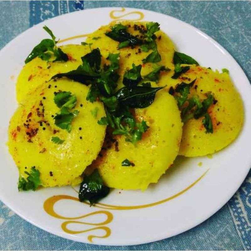 Pizza Dhokla