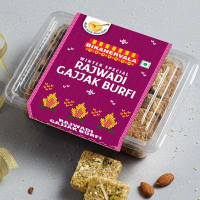Gajjak Rajwadi Burfi 500g
