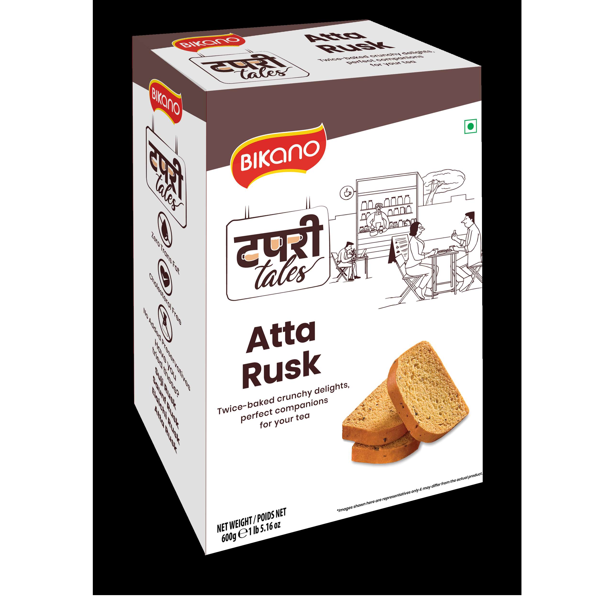 Whole Wheat Rusk 400g