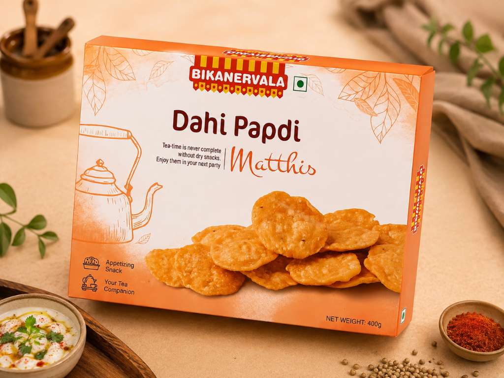 Bkvl Dahi Papdi 400g