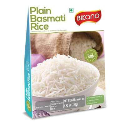 Plain Basmati Rice RTE 250g