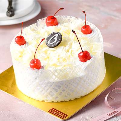 White Forest Cake