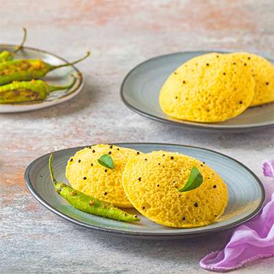 Pizza Dhokla