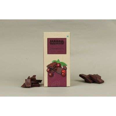 55% Cranberry Chocolate Bar 100G