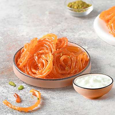 Jalebi With Dahi Combo