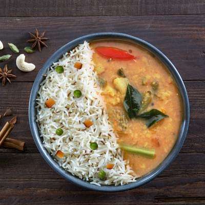 Sambhar With Rice