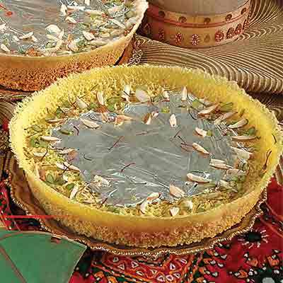 Ghewar Kesar Malai
