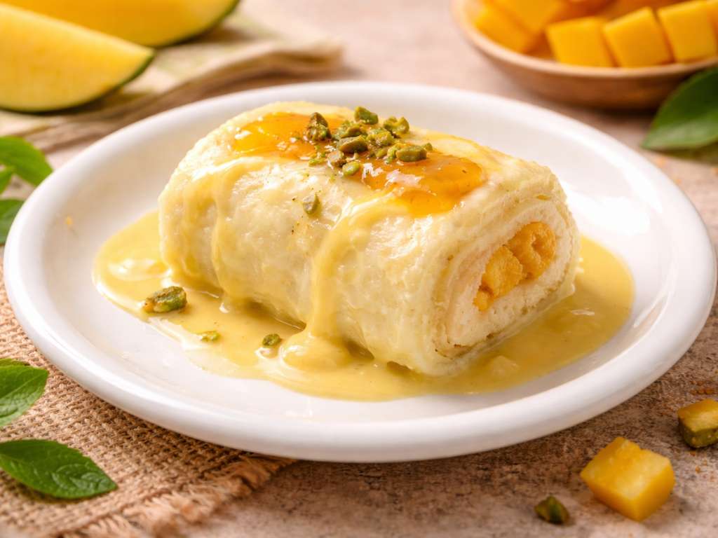 Mango Malai Roll
